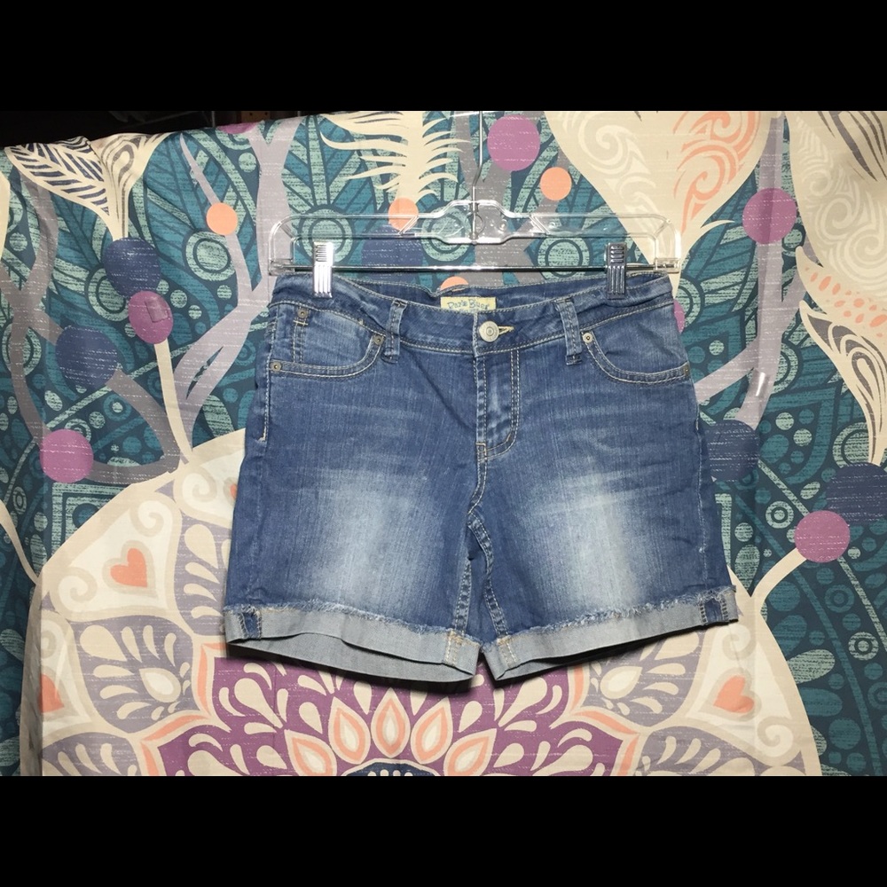 Blue boy styled shorts